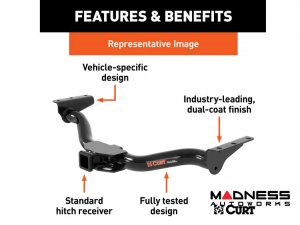 Toyota Tacoma Trailer Hitch by Curt - Class III Hitch (2024+)